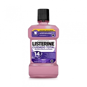 Enxaguante Bucal Listerine Cuidado Total 500Ml