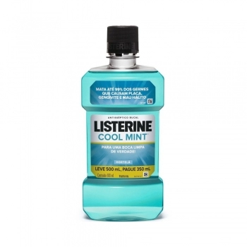 Enxaguante Bucal Listerine Cool Mint Zero Álcool 500Ml