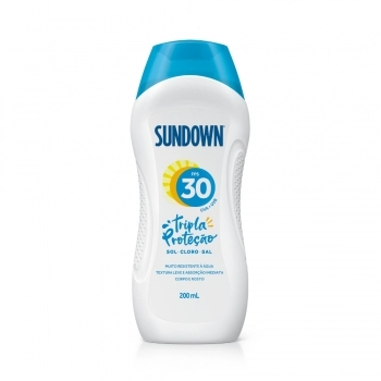 Sundown Protetor Solar Regular Starck Fps30 200Ml Johnsons Kenvue