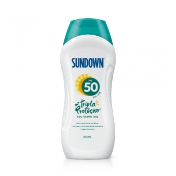 Sundown Protetor Solar Regular Starck Fps50 200Ml Johnsons Kenvue