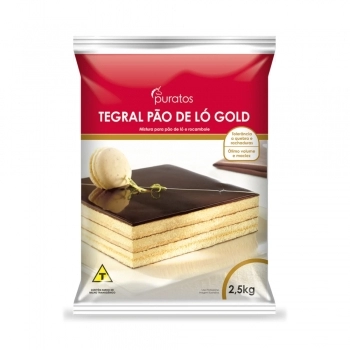 Mistura De Pão De Ló Tegral Gold 10Kg Puratos
