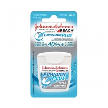 Fio Dental Reach Extra Fino 50M Johnsons Kenvue