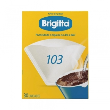 Filtro De Papel Brigitta 103 C/ 30 Unidades