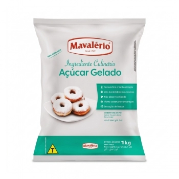 Açúcar Gelado Para Doces 500G Mavalério