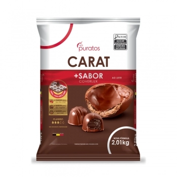 Cobertura Ao Leite Carat Coverlux 2,01Kg Puratos