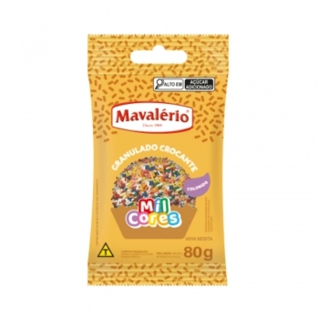 Granulado Crocante Mil Cores Colorido 1,01Kg Mavalério