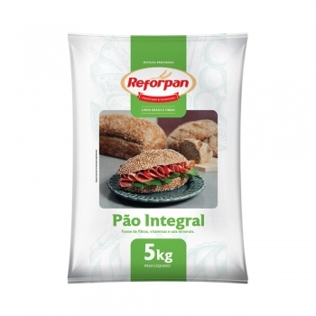 Mistura De Pão Integral 5Kg Reforpan