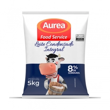 Leite Condensado Bag 5Kg Áurea