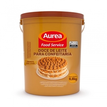 Doce De Leite Puro 9,8Kg Áurea