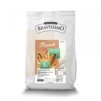 Mistura De Pão Baguete 5,01Kg Bravíssimo