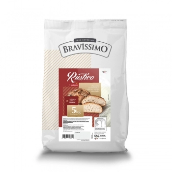 Mistura De Pão Rústico 5,01Kg Bravíssimo
