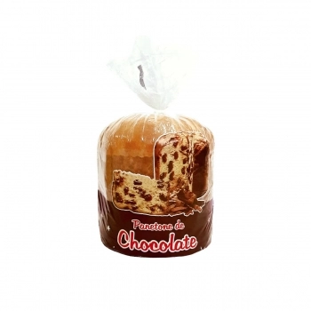 Sacola Panetone Chocolate 500G Fardo C/ 100 Unidades