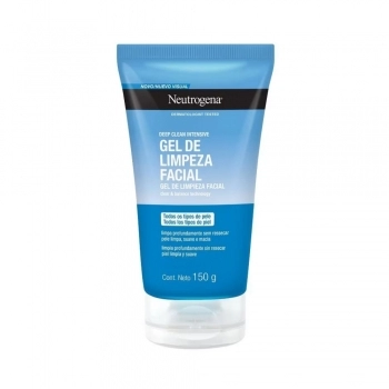 Neutrogena Skin Care Deep Clean Gel Limpeza 150G