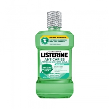 Enxaguante Bucal Listerine Anti Cáries Zero 500Ml
