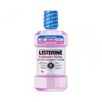 Enxaguante Bucal Listerine Cuidado Total Zero 250Ml