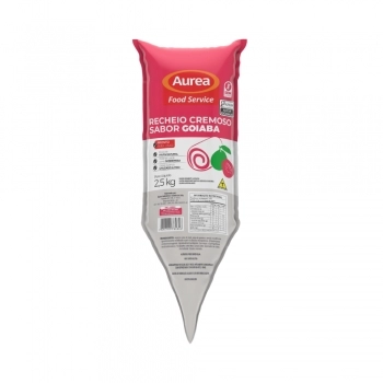 Recheio De Goiaba Cremoso 2,5Kg Áurea