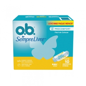 O.B Johnsons Kenvue Procomfort Médio C/ 10 Unidades