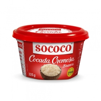 Doce Coco Cremoso Branco 335G Sococo