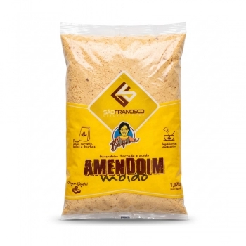 Amendoim Moído Torrado 1,02Kg São Francisco