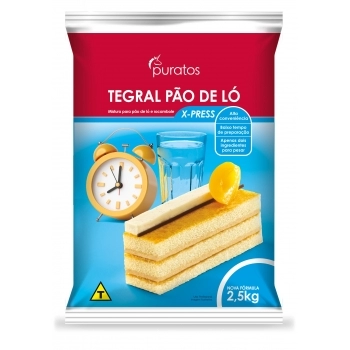 Mistura De Pão De Ló X-Press 2,5Kg Puratos