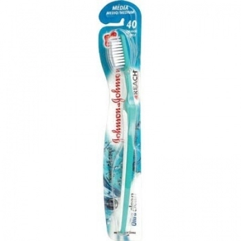 Escova De Dente Reach Ultraclean Média Johnsons Kenvue