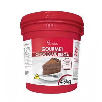 Recheio Gourmet De Chocolate Belga Puratos 4,5Kg