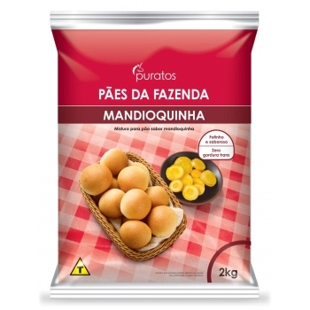 Mistura De Pão Mandioquinha Tegral 2Kg Puratos