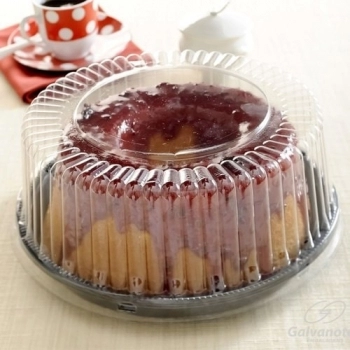 Embalagem G32 Torta Média Base Preta 750G Conjunto C/ 100 Galvanotek