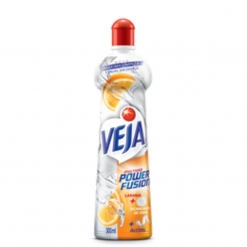 Veja Limpador Multiuso Power Fusion Laranja 500Ml