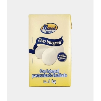 Ovo Integral Pasteurizado Maxxi Ovos 1Kg