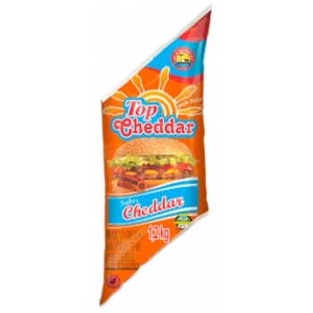Requeijão Sabor Cheddar 1,2Kg Top Cheddar