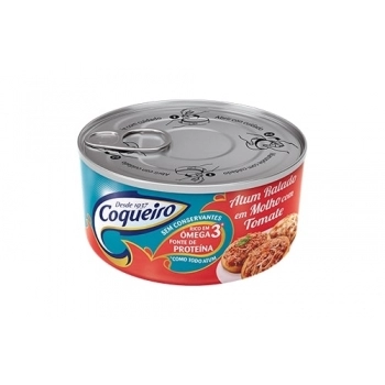 Atum Ralado Ao Molho De Tomate Coqueiro 160G