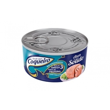 Atum Sólido Em Óleo Coqueiro 170G