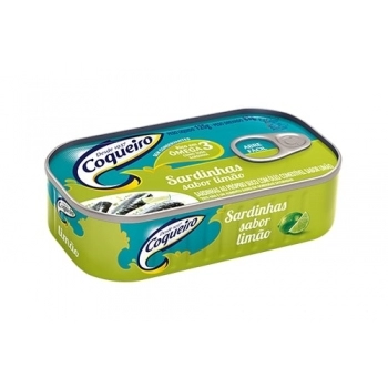 Sardinha Sabor Limão Coqueiro 125G